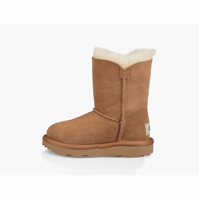 Botas UGG Bailey Button II Criança Marrom | PT-VPIDT